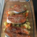 El cooksnap de Josemi cuando hizo Salmón al horno con salsa Teriyaki.