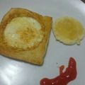 Cooksnap dari ntiee untuk resep Roti Panggang Telur