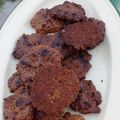 El cooksnap de Maria del Rosario Puy cuando hizo Galletas de avena y coco con un toque de chocolate.