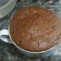 El cooksnap de lolipop cuando hizo Bizcocho de chocolate en el microondas.