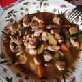 El cooksnap de Raspa cuando hizo Pollo con almendras y nueces.