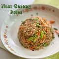 Cooksnap Sesimple Loralin semasa beliau membuat Nasi Goreng Petai.