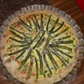 El cooksnap de Piero Capredoni cuando hizo Tarta de espárragos.