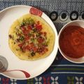 Zesty Style का कुकस्नैप जब उन्होंने वेजिटेबल रवा उत्तपम(vegetable rava uttapam recipe in hindi) बनाया था।