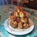 El cooksnap de Mariana Camila cuando hizo Bombitas rellenas o profiteroles rellenos.