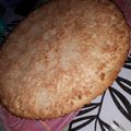 El cooksnap de Miriam.. cuando hizo Tarta de dulce de leche y coco.