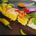 Shruti akka का कुकस्नैप जब उन्होंने सैंडविच खमण (Sandwich khaman recipe in hindi) बनाया था।