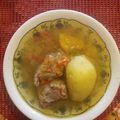 El cooksnap de Javiera cuando hizo Cazuela de vacuno.