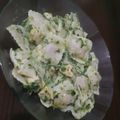 El cooksnap de Romina Alanis cuando hizo Salsa cremosa de Pollo y Espinaca.