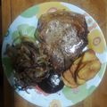 El cooksnap de Efraín Maximiliano Palermo cuando hizo Costillitas de cerdo a la plancheta 😋.