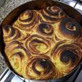 El cooksnap de Roxi Pasinato cuando hizo Torta 80 golpes.