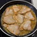 El cooksnap de Txema cuando hizo Bonito del Cantábrico encebollado.
