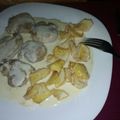 El cooksnap de Alberto Moreno cuando hizo Solomillo De Cerdo Con Salsa Roquefort Y Patatas Rosti.