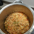 El cooksnap de Borja Eraso Aguerri cuando hizo Arroz caldoso con verduras, chorizo y Paté.