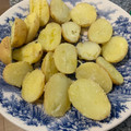 El cooksnap de Marieta cuando hizo Patatas asadas al microondas con salsa tipo tártara.