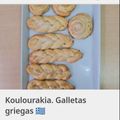 El cooksnap de Lilia Godínez cuando hizo Koulourakia. Galletas griegas 🇬🇷.