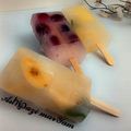 il Ashpazi Ba Maryam quando ha preparato Sorbetti al limone kiwi 🥝 e fragola 🍓
