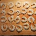 Szilvia Vitália Hausner Cooksnap-ja, amikor elkészítette a(z) Vaníliás kifli (Hókifli) receptet.