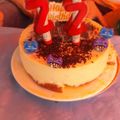 El cooksnap de Priscila cuando hizo Tarta cuajada de chocolate blanco.