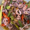 Cooksnap dari Nibras Adila Abrar Zym untuk resep Cumi-cumi cabe hijau
