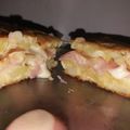 El cooksnap de Ana Rodriguez cuando hizo Tortilla de papas rellena de jamón y queso.