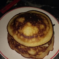 El cooksnap de Ari Ortiz cuando hizo Pancakes americanos.