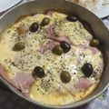 El cooksnap de Agustina Sofia Bossa cuando hizo Pizza con masa de pollo 🍗.