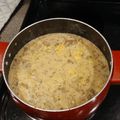 hbrewer's cooksnap of when they made Cheeseburger soup.
