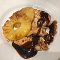 El cooksnap de Adri Cocina! cuando hizo PECHUGA De Pollo a la Mostaza con Piña...!🍍.
