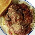 tallen6113's cooksnap of when they made Turkey Meatballs & Sauce.