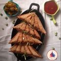 Deepa Rupani's cooksnap of when they made આલુ મટર સેન્ડવીચ.