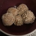 zsuzsiii Cooksnap-ja, amikor elkészítette a(z) Almás-kókuszos golyó receptet.
