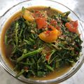 Cooksnap dari shely ten untuk resep Kangkung Belacan Tomat