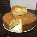 El cooksnap de Leonela Chiesa cuando hizo Torta de naranja.