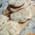 El cooksnap de Yoana cuando hizo Pan árabe.