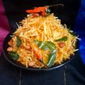 Tripti Malakar's cooksnap of when they made ঝুরি আলুভাজা(Jhuri Aloo bhaja recipe in Bengali).