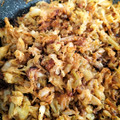 El cooksnap de Marta cuando hizo Repollo con sofrito de ajo y pimentón.