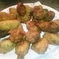 El cooksnap de La Cocina De Luchi cuando hizo Croquetas de pollo al horno y espinacas.