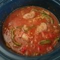 JacobFrost316's cooksnap of when they made Sausage, Peppers, and Onions - Slow Cooker.