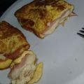 El cooksnap de Lau Garcia cuando hizo Omelette de jamón y queso 🧀.