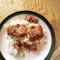 Meaghan Smith's cooksnap of when they made Sesame Chicken.