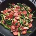 Cooksnap dari Prameswari Ester untuk resep Tumis Sawi Hijau Sosis