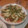 El cooksnap de Raúl Hernando cuando hizo Entrante de Navidad: Carpaccio de bacalao con vinagreta de Módena.