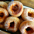 El cooksnap de Maru cuando hizo Rosquitas con harina para pizzas o panes.