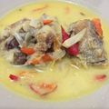 Cooksnap dari Dwi P Novitasari untuk resep Kotok an ikan tengiri asap