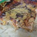 El cooksnap de Lishardy Reyes Aquino cuando hizo Pastel de Berenjena y Jamón de Pavo.