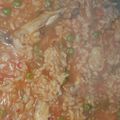 El cooksnap de Rita Inmaculada Gonzales Palmeta cuando hizo Arroz rojo con pollo y verduras.