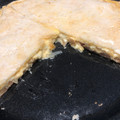 El cooksnap de Mariela Gibellini cuando hizo Tarta de jamón, queso y cebolla caramelizada "Almuerzo express".