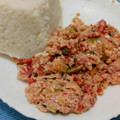 Dinah Mwanzi.'s cooksnap of when they made Fried eggs served with fried cabbage and ugali.