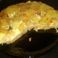 El cooksnap de Nati_salica cuando hizo Tortilla de papa rellena.